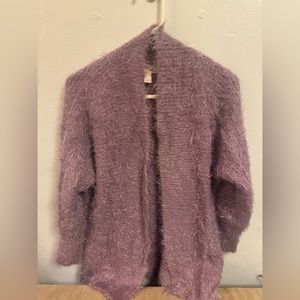 Forever 21 lilac cardigan sweater